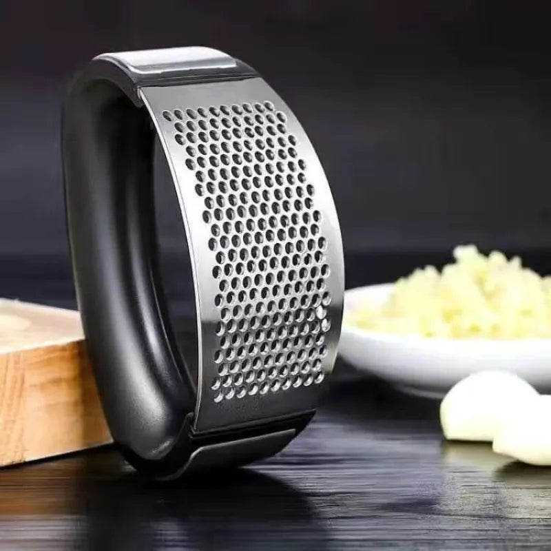 Stainless Steel Garlic Press Crusher Manual Garlic Mincer